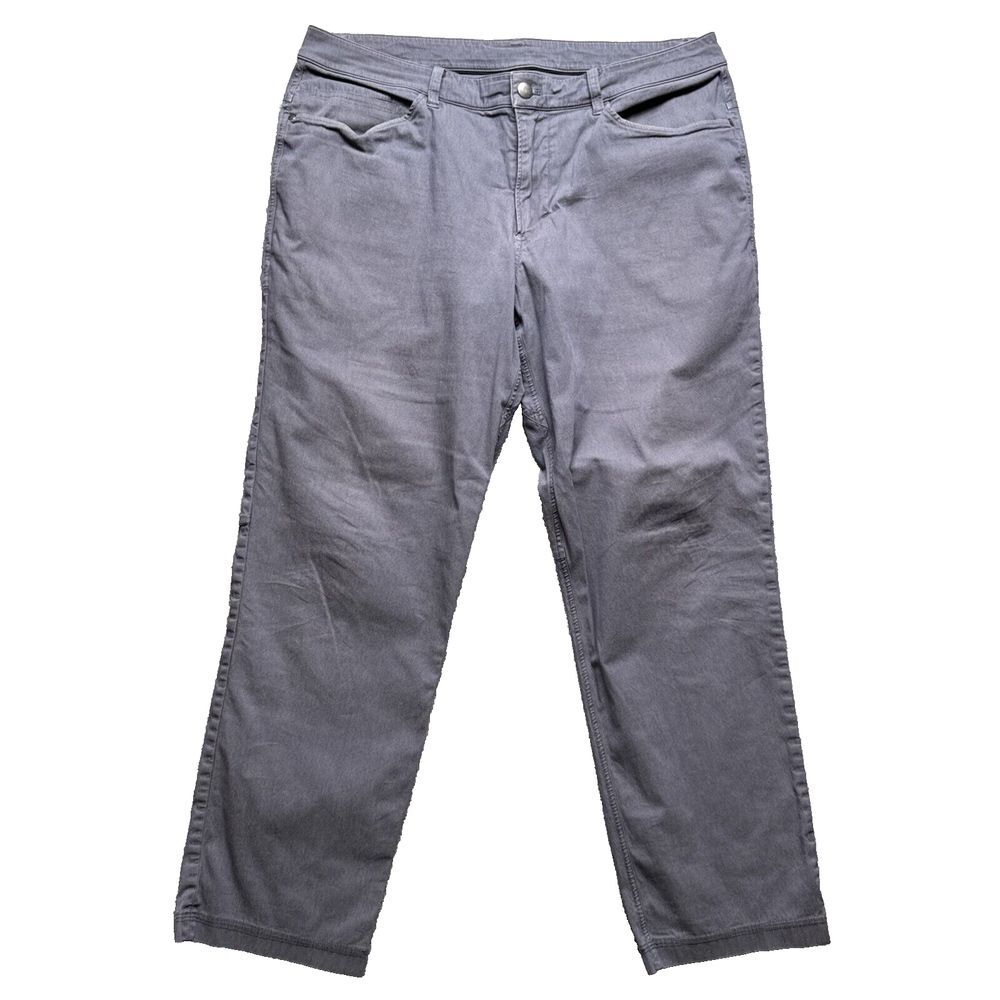 Lululemon ABC Pant Classic 34 Gray Moonwalk 34x27 Straight Fit